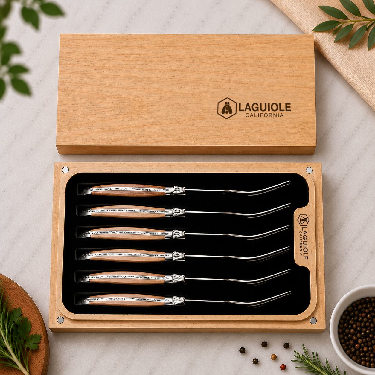 Forks Naturalwood (Set of 6)
