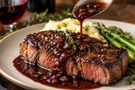 Steak and Red Wine Sauce: Easy, Rich & Flavorful Recipe
