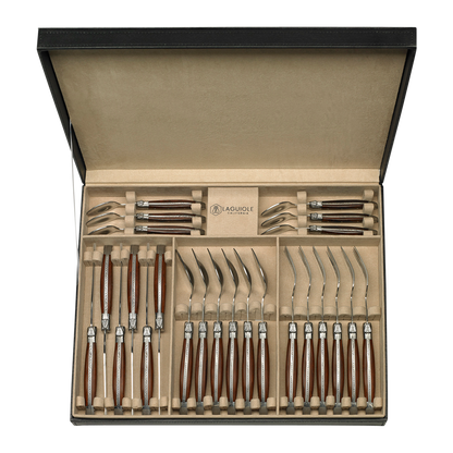 Flatware Set Rosewood (24 Piece)