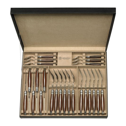 Flatware Set Rosewood (24 Piece)