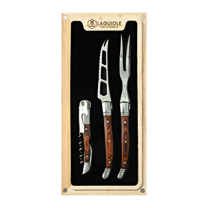 Cheese Knife Set Rosewood