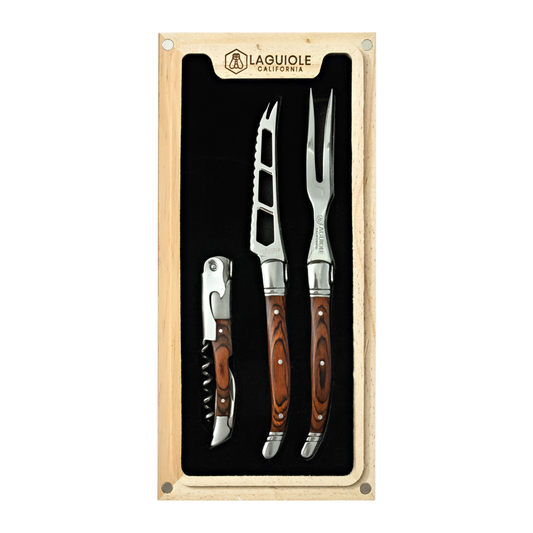 Cheese Knife Set Rosewood