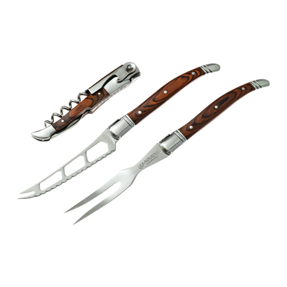 Cheese Knife Set Rosewood
