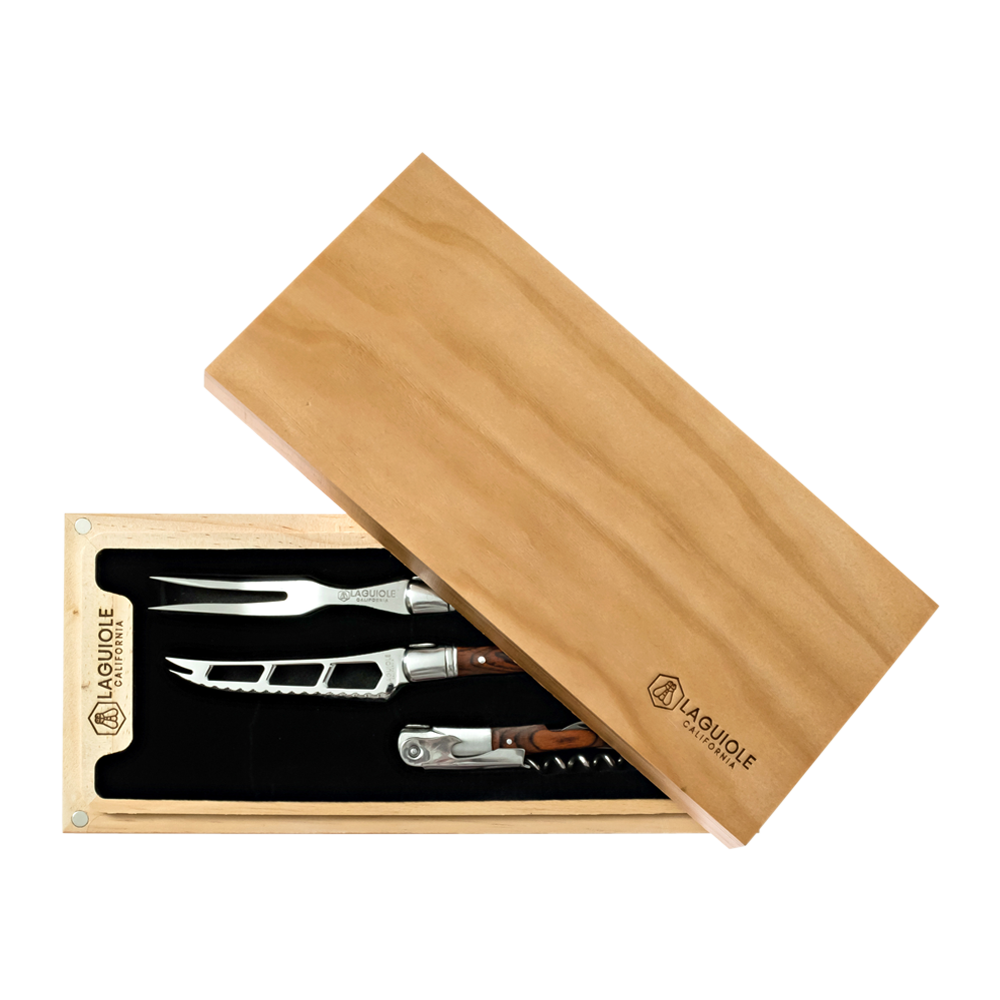 Cheese Knife Set Rosewood