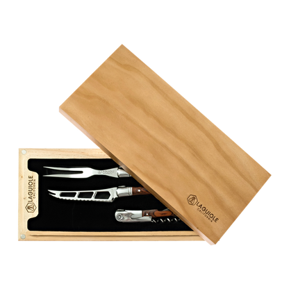 Cheese Knife Set Rosewood