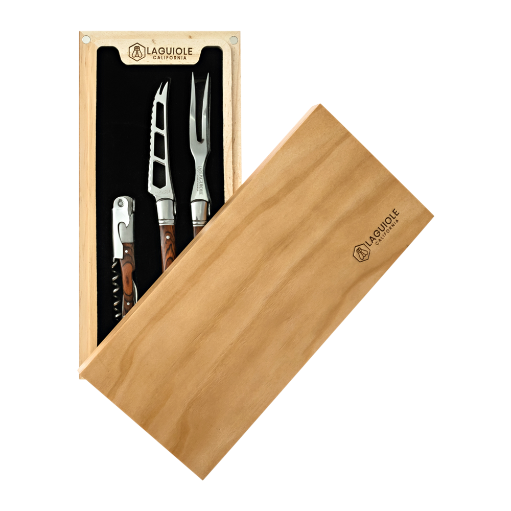 Cheese Knife Set Rosewood