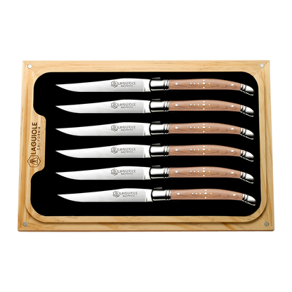 Steak Knife Naturalwood (Set of 6)