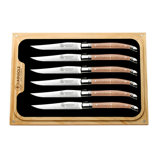 Steak Knife Naturalwood (Set of 6)
