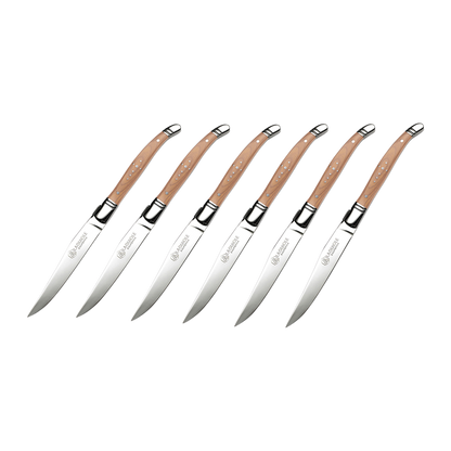 Steak Knife Naturalwood (Set of 6)