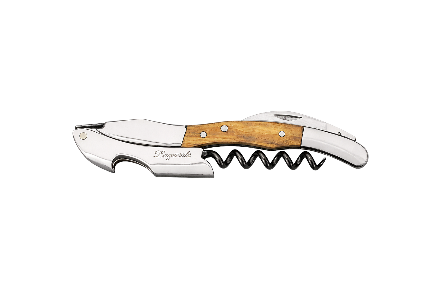 Laguiole Sommelier Corkscrew In Black Gift Box